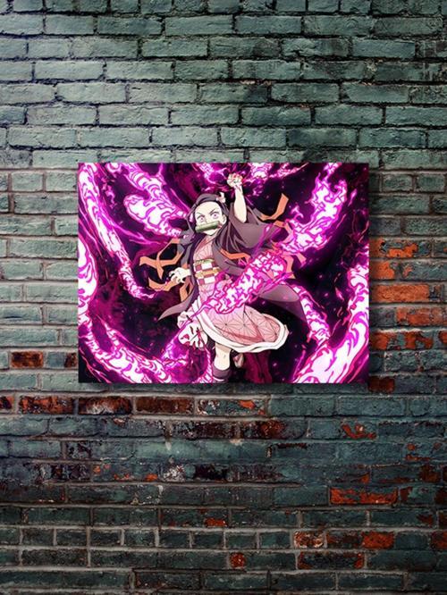 Nezuko - Demon Slayer - Anime & Manga Posterleri, Özel Tasarım Kağıt Poster