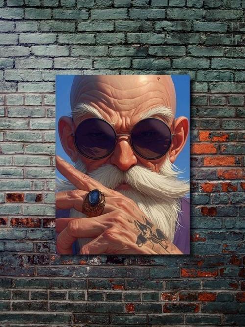 Usta Roshi - Dragon Ball - Anime & Manga Posterleri, Özel Tasarım Kağıt Poster