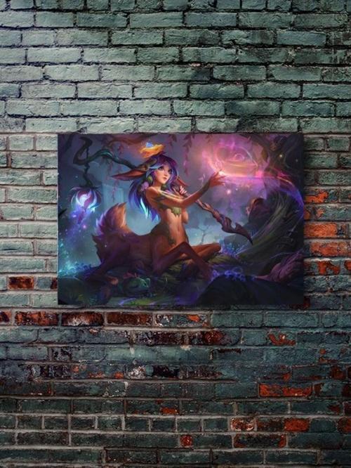 Lillia - Oyun Posterleri, Özel Tasarım Kağıt Poster