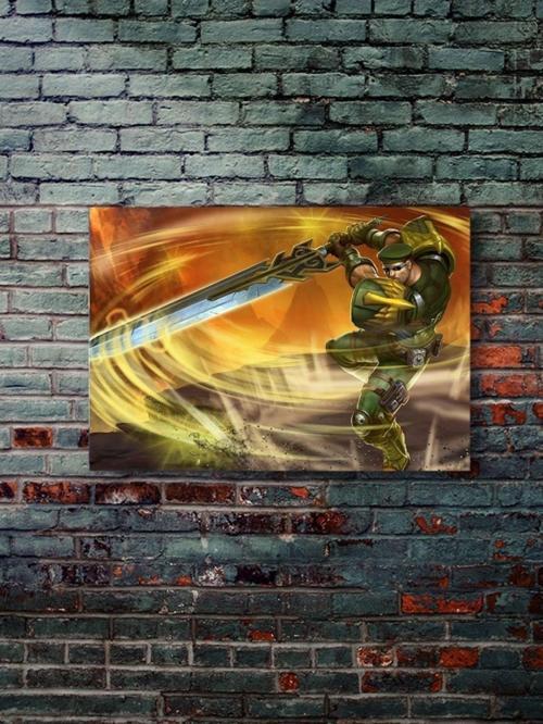 Garen - Oyun Posterleri, Özel Tasarım Kağıt Poster