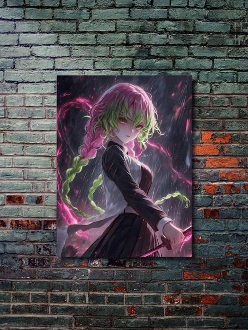 Mitsuri Kanroji - Demon Slayer - Anime & Manga Posterleri, Özel Tasarım Kağıt Poster