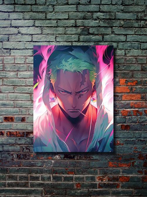 Zoro - One Piece - Anime Posterleri, Özel Tasarım Kağıt Poster, Duvar Sanatı