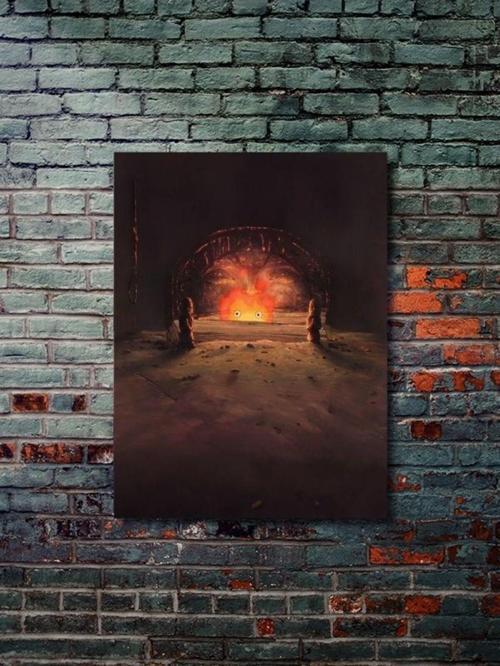 Yürüyen Şato (Howl'S Moving Castle) - Anime & Manga Posterleri, Özel Tasarım Kağıt Poster