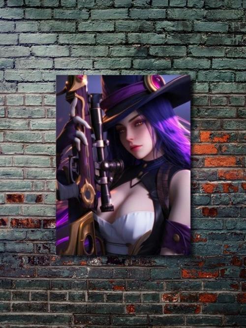 Caitlyn - Oyun Posterleri, Özel Tasarım Kağıt Poster