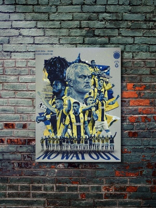 Takım Posterleri -Fb- Spor Posterleri, Takım Posterleri Özel Tasarım Kağıt Poster,