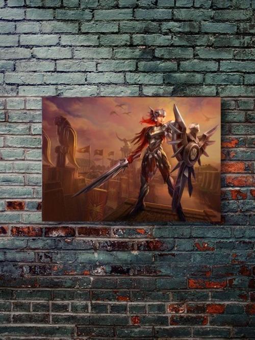 Leona - Oyun Posterleri, Özel Tasarım Kağıt Poster