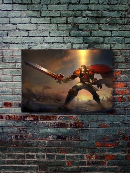 Garen - Oyun Posterleri, Özel Tasarım Kağıt Poster