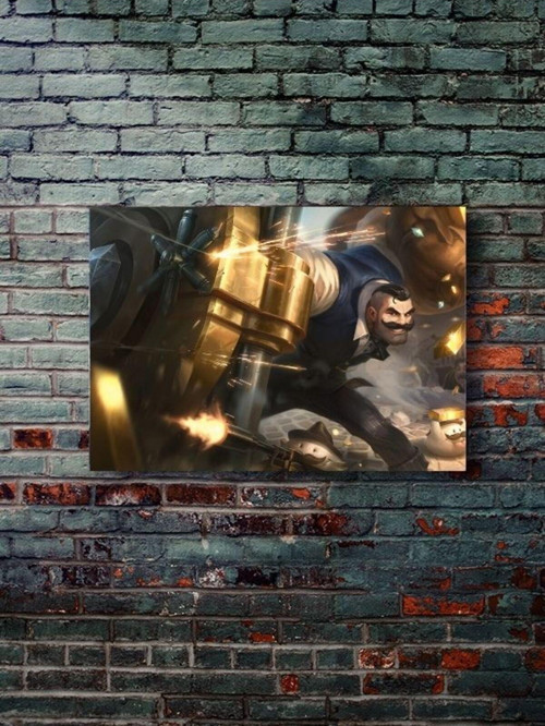 Braum - Oyun Posterleri, Özel Tasarım Kağıt Poster