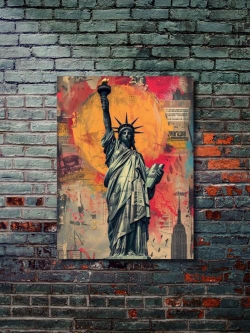 Özgürlük Anıtı, Mimari Ve Heykel, Özel Tasarım Kağıt Poster, Duvar Sanatı