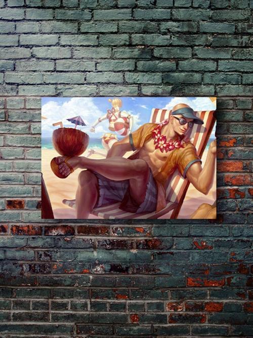 Lee Sin - Oyun Posterleri, Özel Tasarım Kağıt Poster
