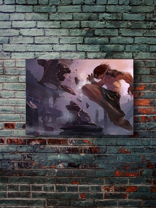Lee Sin - Oyun Posterleri, Özel Tasarım Kağıt Poster