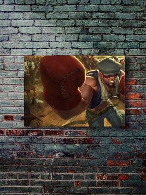 Lee Sin - Oyun Posterleri, Özel Tasarım Kağıt Poster