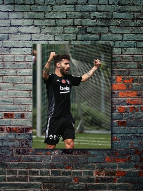 Rafa - Bjk - Spor Posterleri, Takım Posterleri Özel Tasarım Kağıt Poster