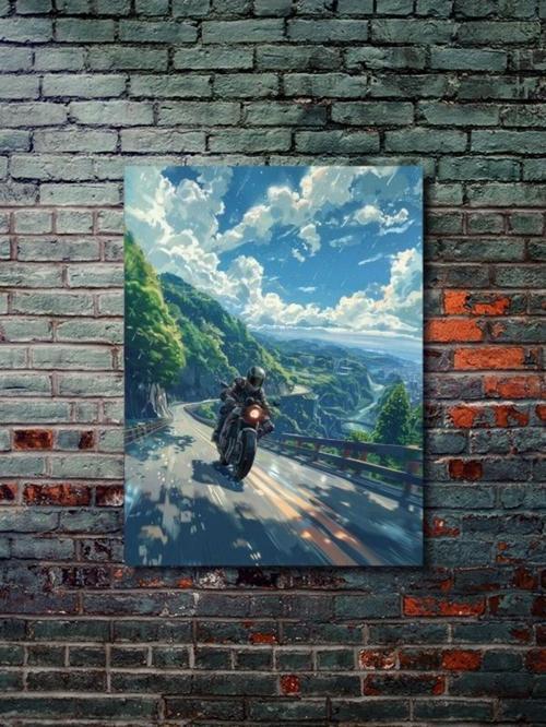 Karma Motosiklet Posterleri, Eşsiz Tasarım Motosiklet Posterleri, Özel Tasarım Kağıt Poster