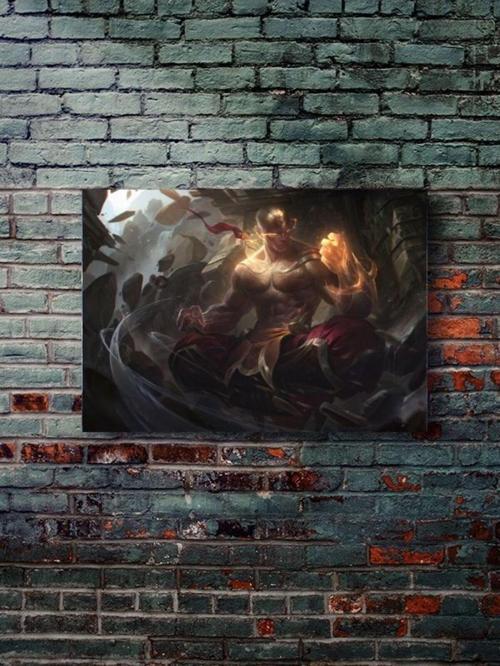 Lee Sin - Oyun Posterleri, Özel Tasarım Kağıt Poster