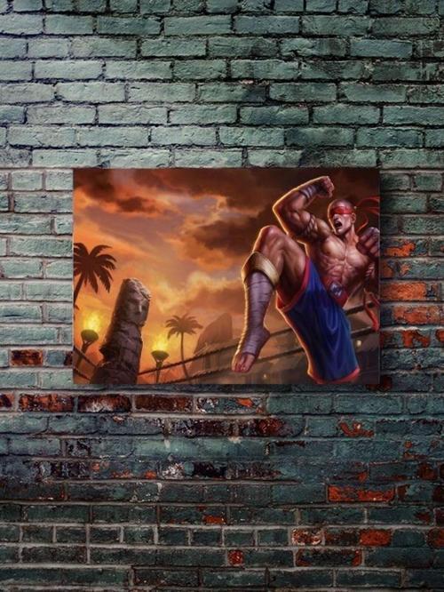 Lee Sin - Oyun Posterleri, Özel Tasarım Kağıt Poster