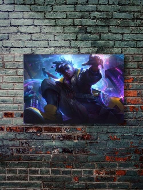 Ekko - Oyun Posterleri, Özel Tasarım Kağıt Poster