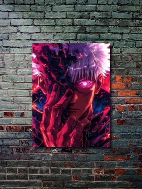 Satoru Gojo - Jujutsu Kaisen, Anime - Manga Serisi, Özel Tasarım Kağıt Poster, Duvar Sanatı