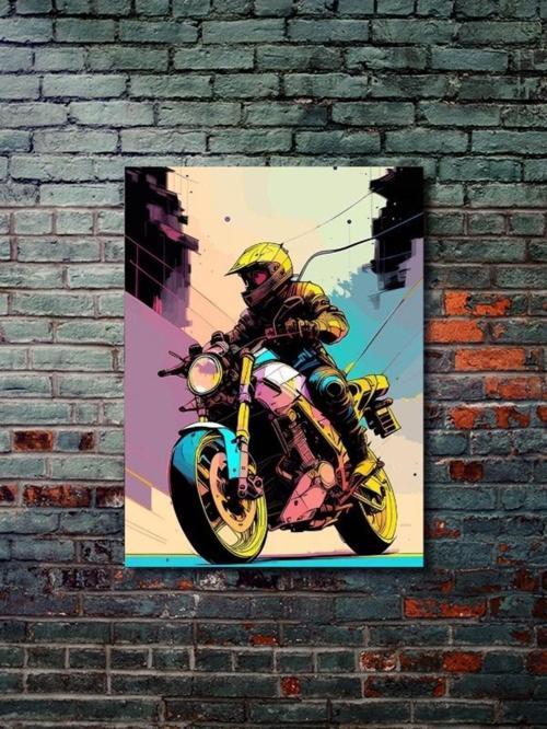 Karma Motosiklet Posterleri, Eşsiz Tasarım Motosiklet Posterleri, Özel Tasarım Kağıt Poster