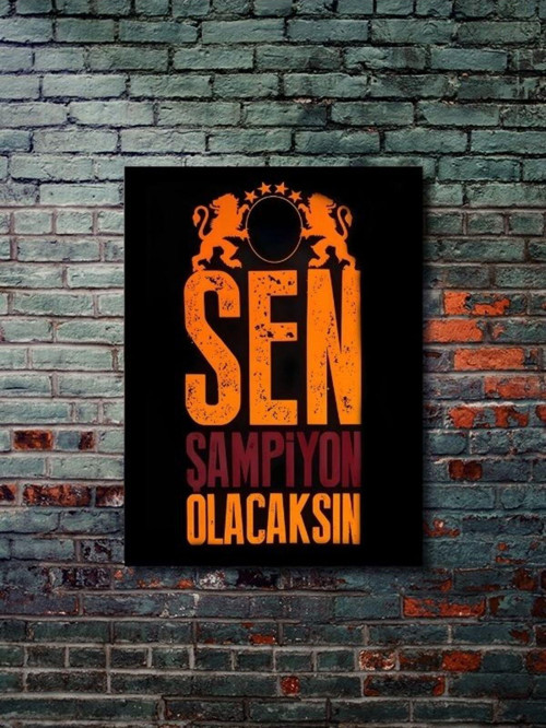 Galatasaray - Spor Posterleri, Takım Posterleri Özel Tasarım Kağıt Poster