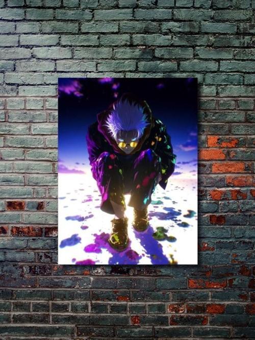 Satoru Gojo - Jujutsu Kaisen, Anime - Manga Serisi, Özel Tasarım Kağıt Poster, Duvar Sanatı