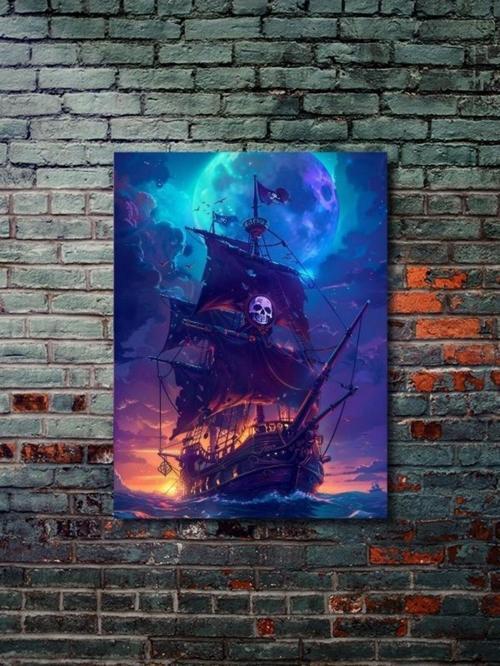 Korsan Temalı Posterler, Mitoloji, Karakter Posterleri, Özel Tasarım Kağıt Poster,
