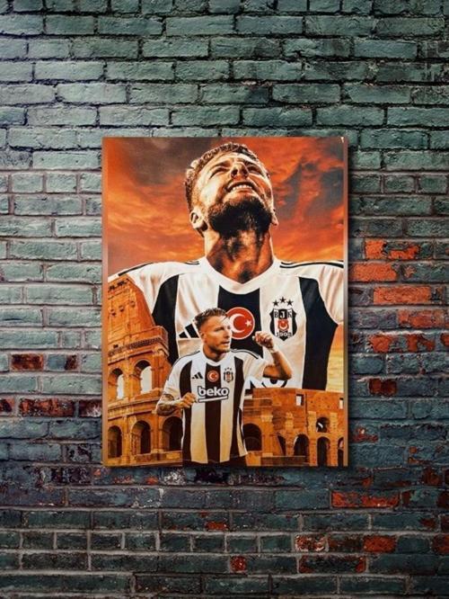 Ciro İmmobile - Bjk - Spor Posterleri, Takım Posterleri Özel Tasarım Kağıt Poster