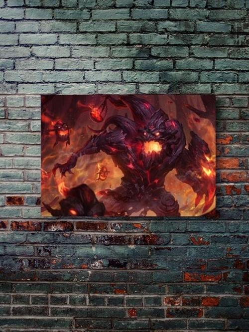 Maokai - League Of Legends - Oyun Posterleri, Özel Tasarım Kağıt Poster