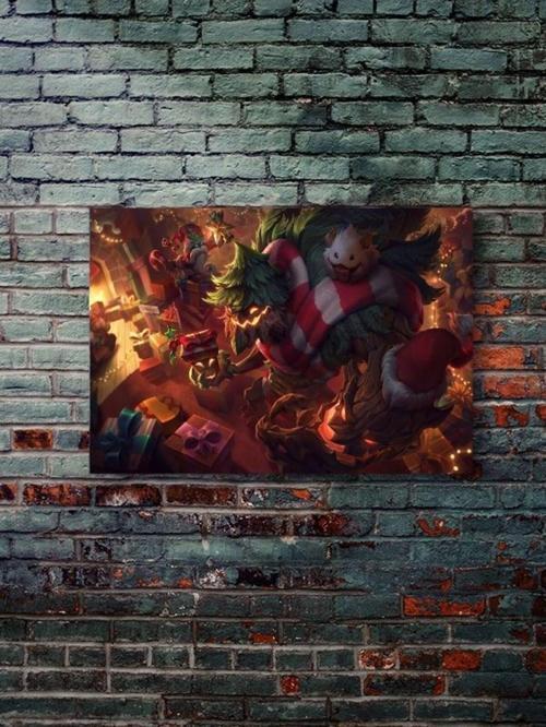 Maokai - League Of Legends - Oyun Posterleri, Özel Tasarım Kağıt Poster