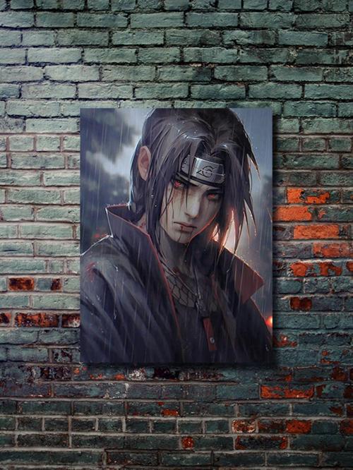 İtachi, Naruto Posterleri, Özel Tasarım Kağıt Poster, Duvar Sanatı