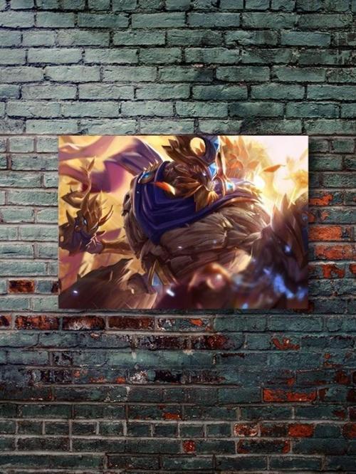 Maokai - League Of Legends - Oyun Posterleri, Özel Tasarım Kağıt Poster