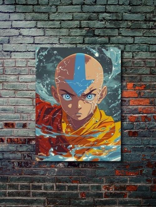 Aang – Avatar: Son Hava Bükücü - Film & Dizi Posterleri, Özel Tasarım Kağıt Poster, Duvar Sanatı