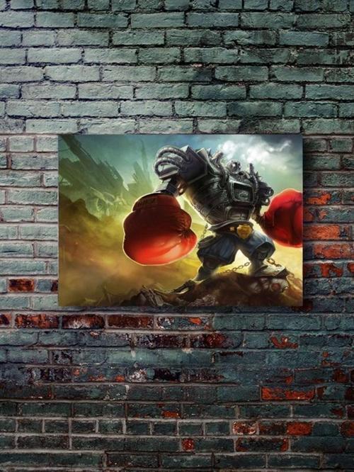 Blitzcrank - Oyun Posterleri, Özel Tasarım Kağıt Poster