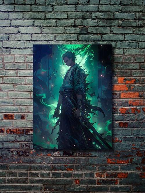 Zoro, One Piece, Özel Tasarım Kağıt Poster, Duvar Sanatı