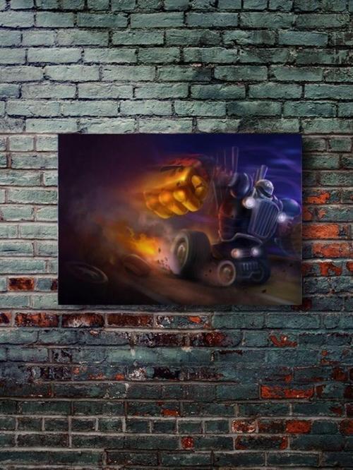Blitzcrank - Oyun Posterleri, Özel Tasarım Kağıt Poster