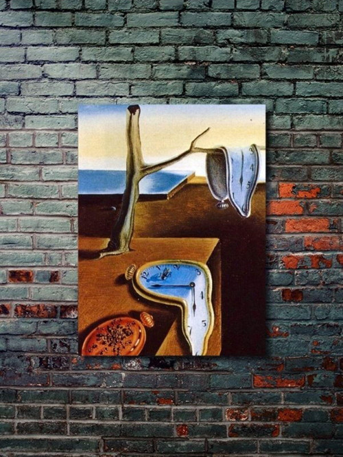 Belleğin Azmi - Salvador Dalí, Tarihi Tablo Posterleri, Özel Tasarım Kağıt Poster,