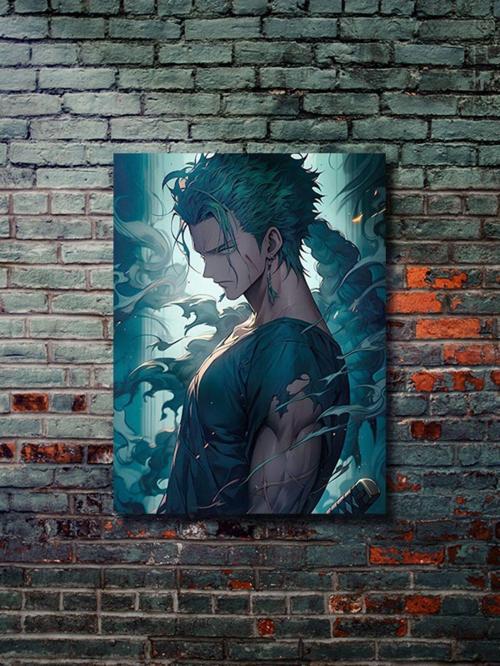 Zoro, One Piece, Özel Tasarım Kağıt Poster, Duvar Sanatı