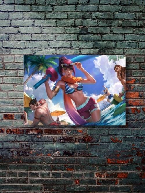 Fiora - Oyun Posterleri, Özel Tasarım Kağıt Poster