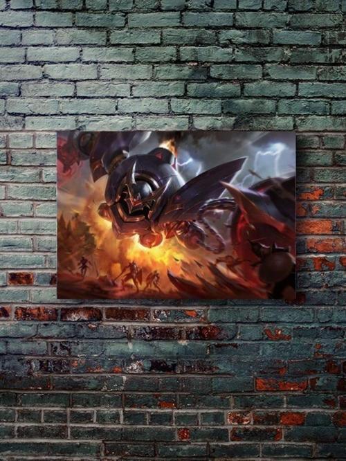 Blitzcrank - Oyun Posterleri, Özel Tasarım Kağıt Poster