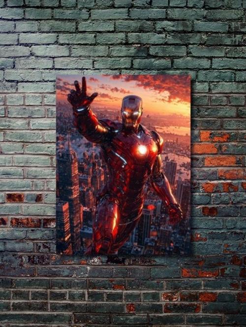 İron Man - Marvel - Film & Dizi Posterleri, Özel Tasarım Kağıt Poster, Duvar Sanatı
