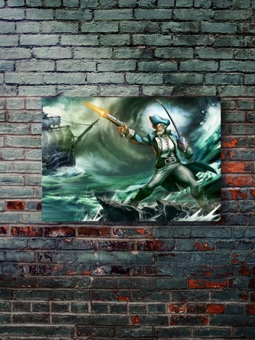 Gangplank - Oyun Posterleri, Özel Tasarım Kağıt Poster