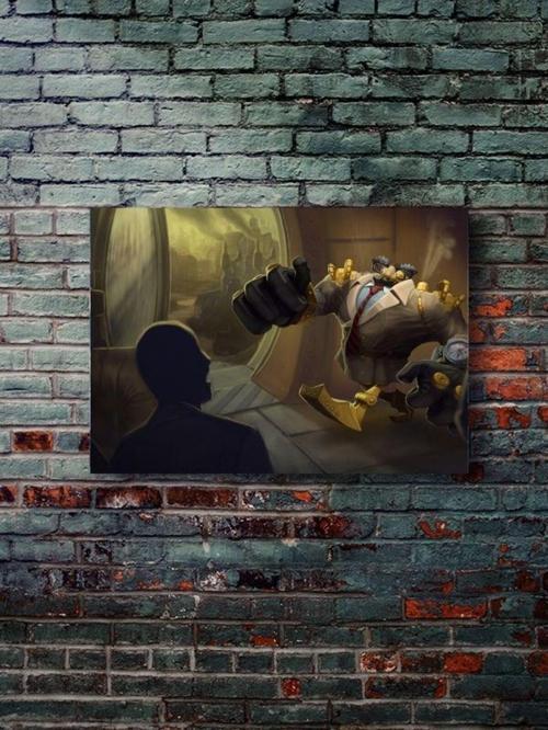 Blitzcrank - Oyun Posterleri, Özel Tasarım Kağıt Poster