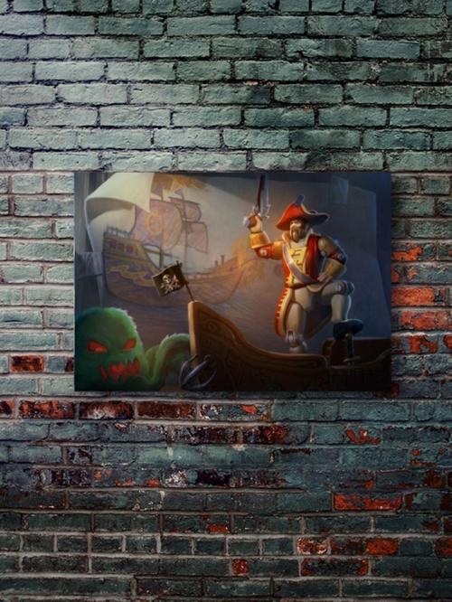 Gangplank - Oyun Posterleri, Özel Tasarım Kağıt Poster