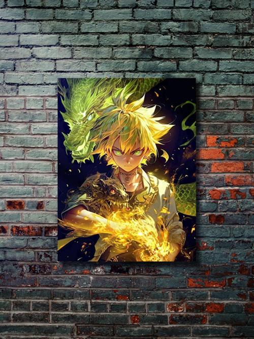 Nanatsu - The Seven Deadly Sins - Anime & Manga Posterleri, Özel Tasarım Kağıt Poster, Duvar Sanatı