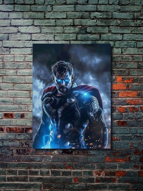 Thor - Marvel - Film & Dizi Posterleri, Özel Tasarım Kağıt Poster, Duvar Sanatı