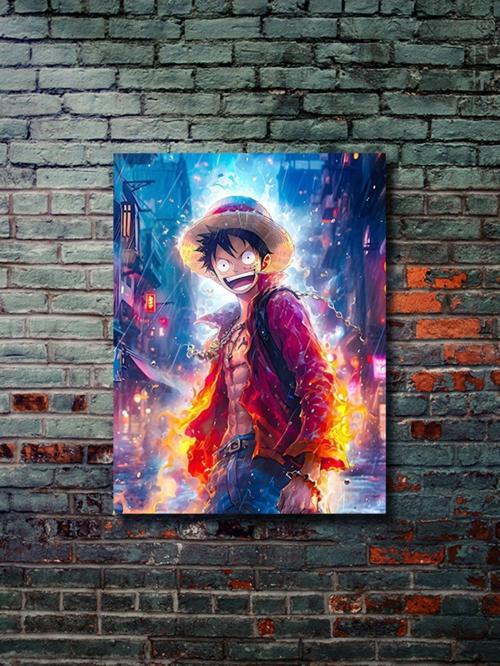 Monkey D. Luffy,One Piece Posterleri, Özel Tasarım Kağıt Poster, Duvar Sanatı