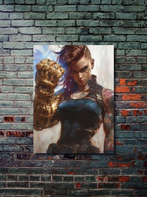 Vi - League Of Legends - Oyun Posterleri, Özel Tasarım Kağıt Poster