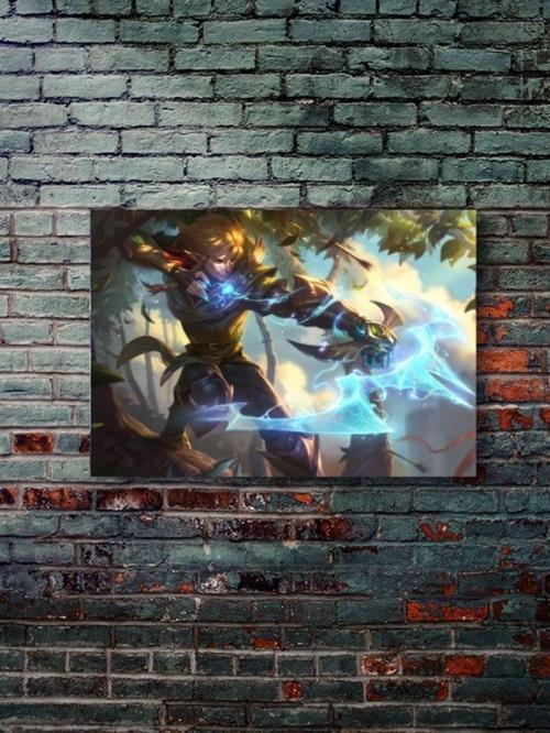 Ezreal - Oyun Posterleri, Özel Tasarım Kağıt Poster