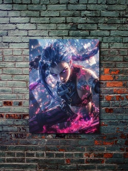 Jinx - L.O.L - Oyun Posterleri, Özel Tasarım Kağıt Poster