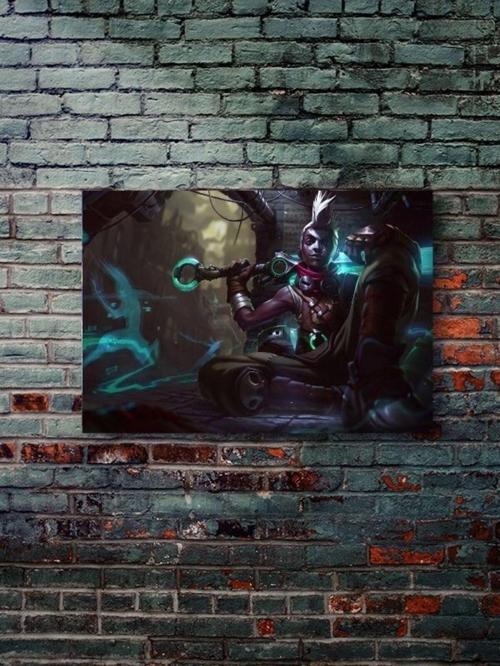 Ekko - Oyun Posterleri, Özel Tasarım Kağıt Poster